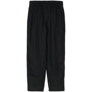 엠포리오아르마니 리넨 테이퍼드 팬츠