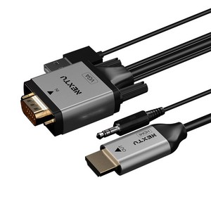 버아드 RGB to HDMI 음성지원 케이블 2m 2427VHC, 1개