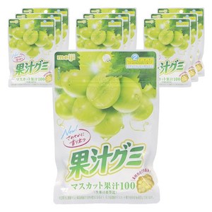 메이지 과즙 구미 머스켓 x10개, 54g, 10개