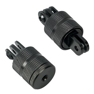 고프로 오즈모액션 360도 회전 마운트 삼각대 변환 어댑터 1/4 인치 메탈