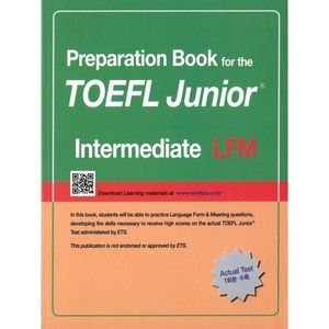 Pepaation Book fo the TOEFL Junio Test Focus on Question Types LFM (Intemediate), Lean21, Pepaation book fo the TO...