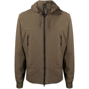 C.P.컴퍼니 지퍼 포켓 후드 집업 재킷, 그린계열, Standard XL