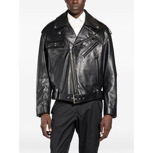 알렉산더맥퀸 레더 바이커 재킷, 블랙계열, Italy 48