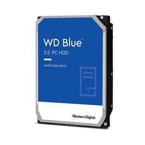 WD BLUE 하드디스크 3.5인치 내장HDD, 8TB, WD80EAAZ