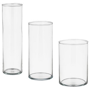 [이케아] CYLINDER 쉴린데르 꽃병3종 601.752.14