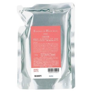 ORBIS (오르비스) 에센스 인 헤어 밀크 씻지 않는 트리트먼트 헤어 밀크 미용액 리필 140g 리필용, 1개입, 1개