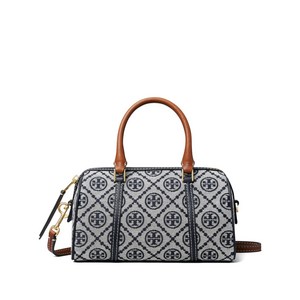 토리 버치 미니 T 모노그램 배럴 백