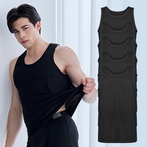 제임스딘 남자 에어스판 메쉬 나시 런닝 5매세트