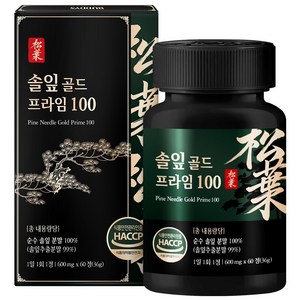 솔잎 골드 프라임 100%, 60정, 1개