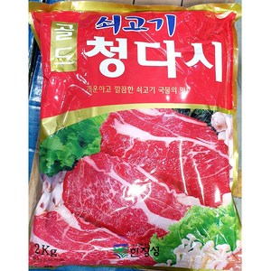 쇠고기다시 (청다시 2K), 2kg, 1개