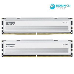 에센코어 클레브 DDR5-6000 CL30 FIT V WHITE 패키지 서린 (32GB(16Gx2))