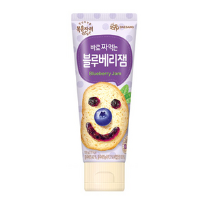 복음자리 바로 짜먹는 블루베리잼 100g, 1개