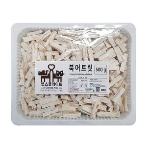 펫츠플레이트 동결건조간식 북어트릿(스틱), 500g, 1개