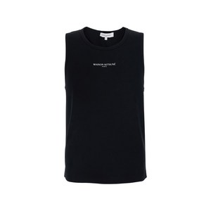 메종키츠네 로고 민소매 탑, 블랙계열, Standard S(KR 95)