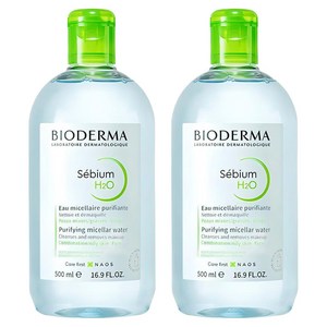 바이오더마 세비엄 H2O, 500ml, 2개