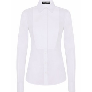 돌체앤가바나 포플린 턱시도 셔츠, 화이트계열, Italy 38(KR 33)