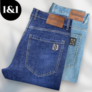 Black Eagle (블랙이글) 간절기용 워싱 데님 팬츠 남자 스판 청바지 스트레이트핏 (정품)