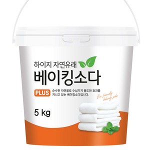 하이지 베이킹소다 용기 5 kg, 5kg, 1개