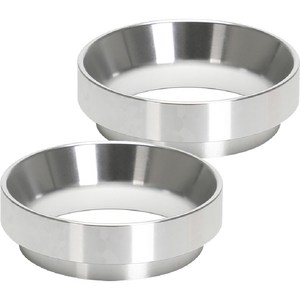 MOJAE 알루미늄 마그네틱 커피 파우더 링 51mm, Silver, 2개