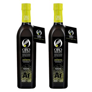 오로바일렌 아르베키나 엑스트라 버진 올리브 오일, 500ml, 2개