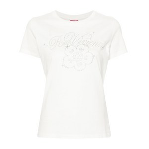 겐조 보크 플라워 오가닉 코튼 티셔츠, 화이트계열, Standard XS