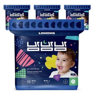 로맘스 밤밤밤 팬티형 기저귀, 88매, 특대형(XL)