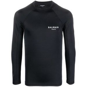 발망 로고 프린트 긴소매 티셔츠