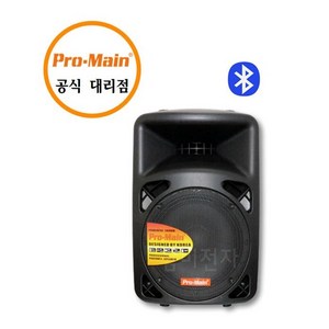 PRO-MAIN 충전 이동식 무선 앰프 버스킹 행사용 MPS-120CBIII 무선마이크 포함, A. 무선앰프+핸드2개