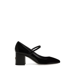 돌체앤가바나 스퀘어 토 블록 힐 펌프스, Europe 38.5(KR 255), 블랙계열