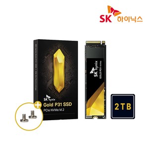 SK hynix -정품-SK하이닉스 P31 M.2 NVMe SSD Gold TLC [고정나사 증정], P31_, 2TB