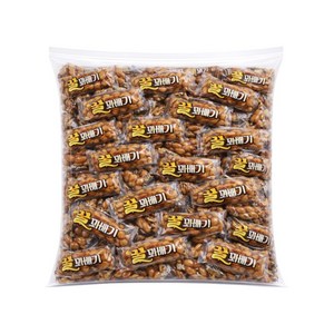 한입쏙 미니 꿀꽈배기 대용량 100개 개별포장 사무실 탕비실 간식, 100개