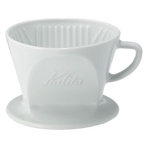 칼리타 도자기제 커피 핸드 드리퍼 2-4인용 HA 102, 0ml, 1개