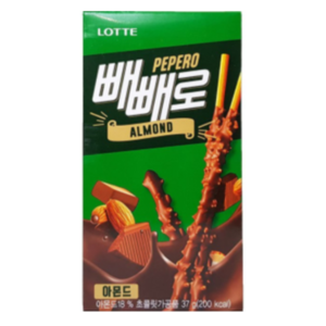 빼빼로 아몬드, 37g, 1개