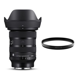 시그마 A 24-70mm F2.8 DG DN II 소니 FE + 시그마 필터