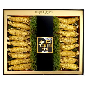 인삼선물세트 수삼선물 더굿진생 금산인삼 6년근 5년근, 수삼선물세트 07호 1600g(18~20뿌리)