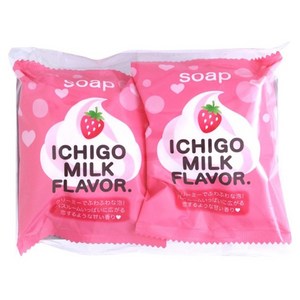 Pelican 딸기 우유 플레이버 솝 2개입