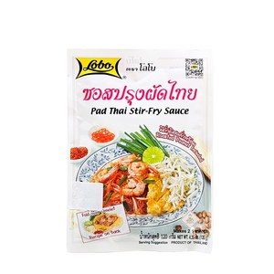 태국 Lobo 팟타이 소스 120g / Pad Thai Sti-Fy Sauce 땅콩가루 팟타이 소스 로보, 1개