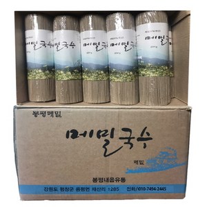 [봉평메밀본가] 국내산메밀 31% 메밀국수(건면) 850g * 15개 1박스