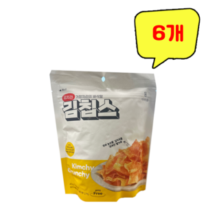 더다믐 김칩스, 40g, 6개