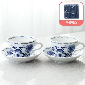 체스키포슬란 쯔비벨무스터 2인 커피잔세트 210ml, 01.쯔비벨무스터 2인조세트(CB228), 1개