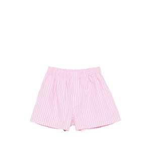 발렌시아가 striped shorts, 핑크계열+화이트계열, Standard S(KR 55)
