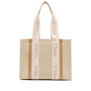 끌로에 우디 미디엄 토트 백