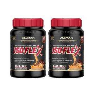 올맥스 아이소플렉스 퓨어 웨이 프로틴 아이솔레이트, 907g, 2개