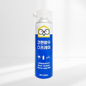 철물팩토리 간편 방수스프레이 550ml 다용도 코팅제 방수코팅제 투명, 1개