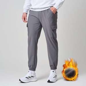 필드웍스 남성 겨울 기모 카고 조거팬츠 스판 건빵 바지