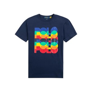 폴로랄프로렌 뉴포트 로고 그래픽 티셔츠