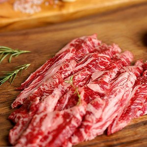 블랙앵거스 프리미엄 소 갈비살 소고기 스테이크 구이 200g x 3팩, (블랙앵거스 갈비살 )600g, 1개