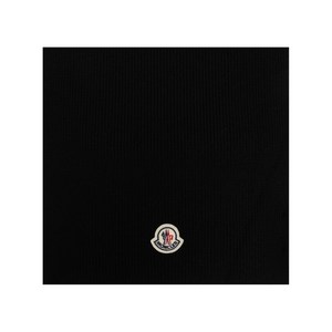 몽클레르 로고 패치 스카프