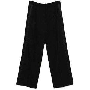 생로랑 그랑 드 푸드르 와이드 팬츠, 블랙계열, France 50