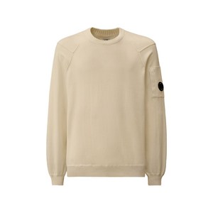 C.P.컴퍼니 렌즈 디테일 코튼 스웨터, 베이지계열, Standard M(KR 100)